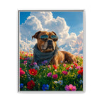 Framed 24x30 White front
