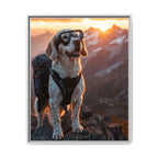Framed 24x30 White front