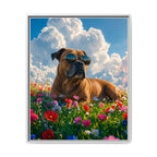 Framed 24x30 White front