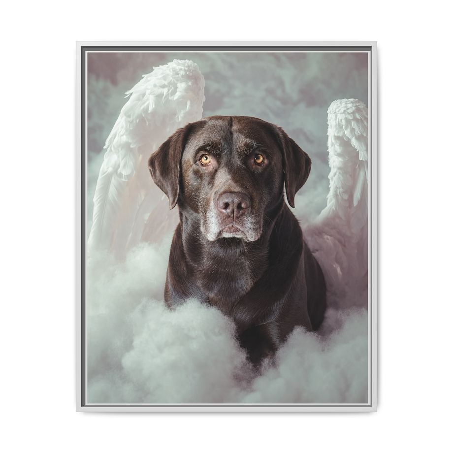 Framed 24x30 White front