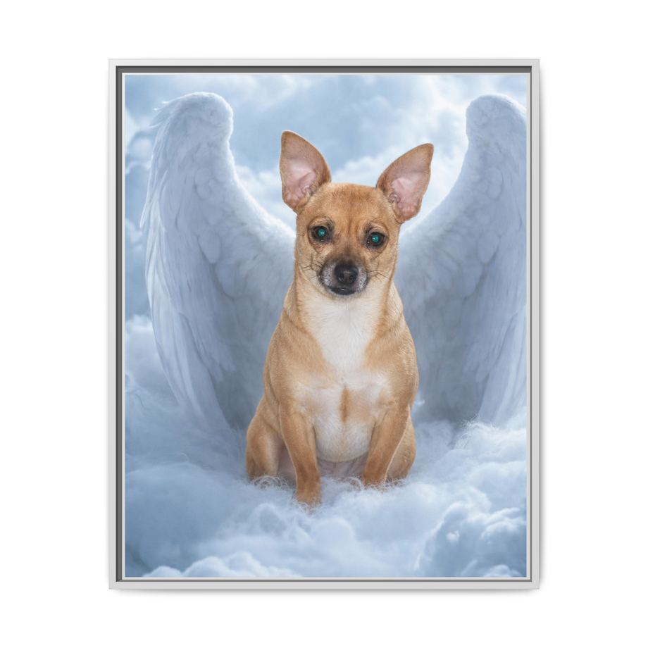 Framed 24x30 White front