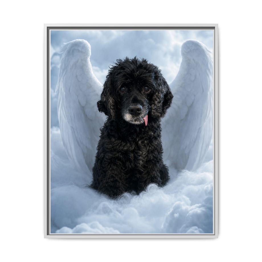 Framed 24x30 White front