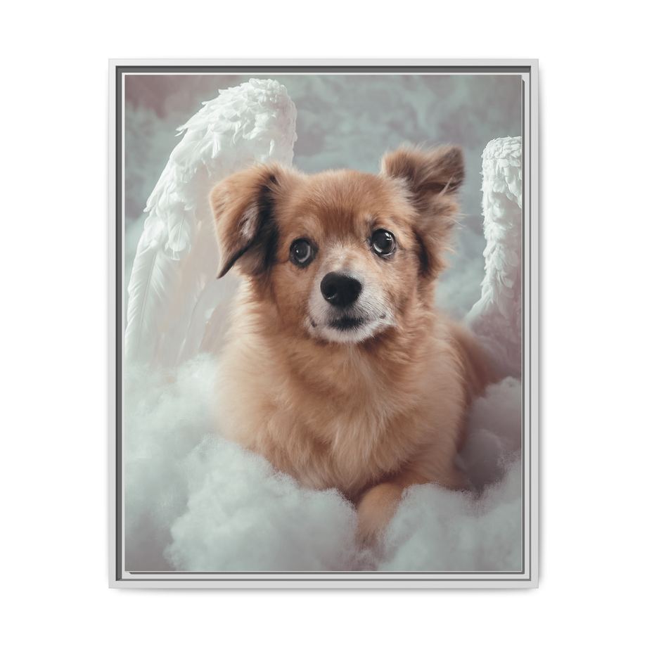 Framed 24x30 White front