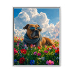 Framed 24x30 White front