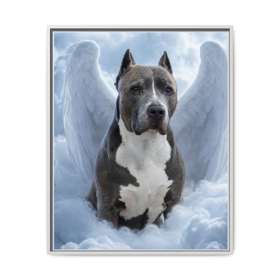Framed 24x30 White front