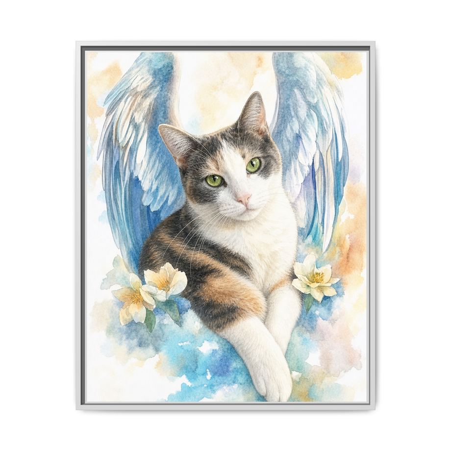 Framed 24x30 White front