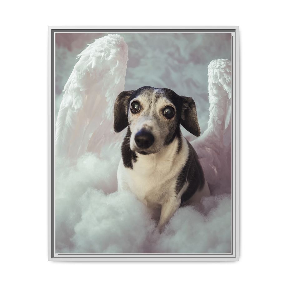 Framed 24x30 White front