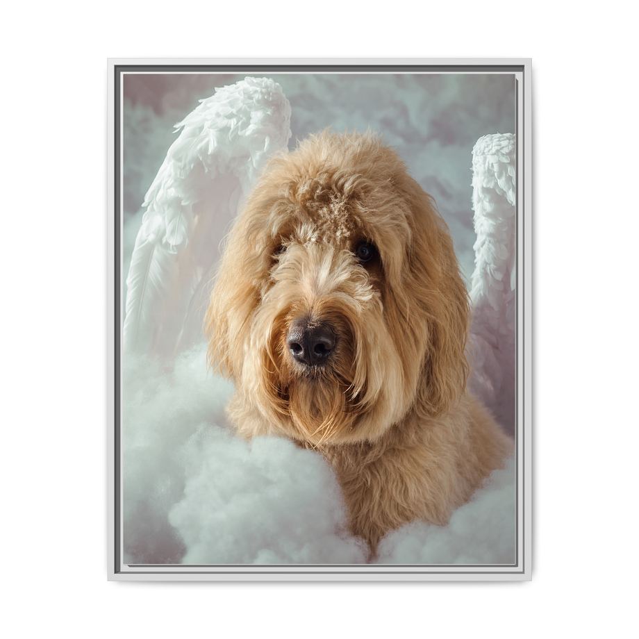 Framed 24x30 White front