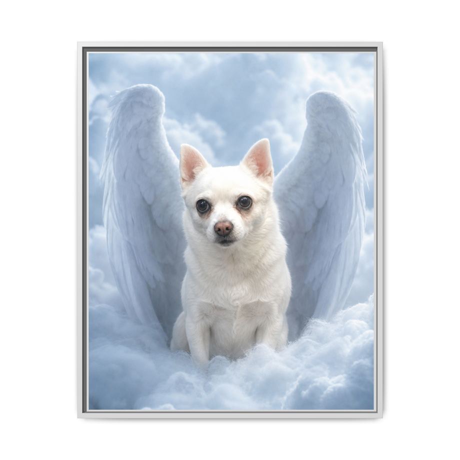 Framed 24x30 White front