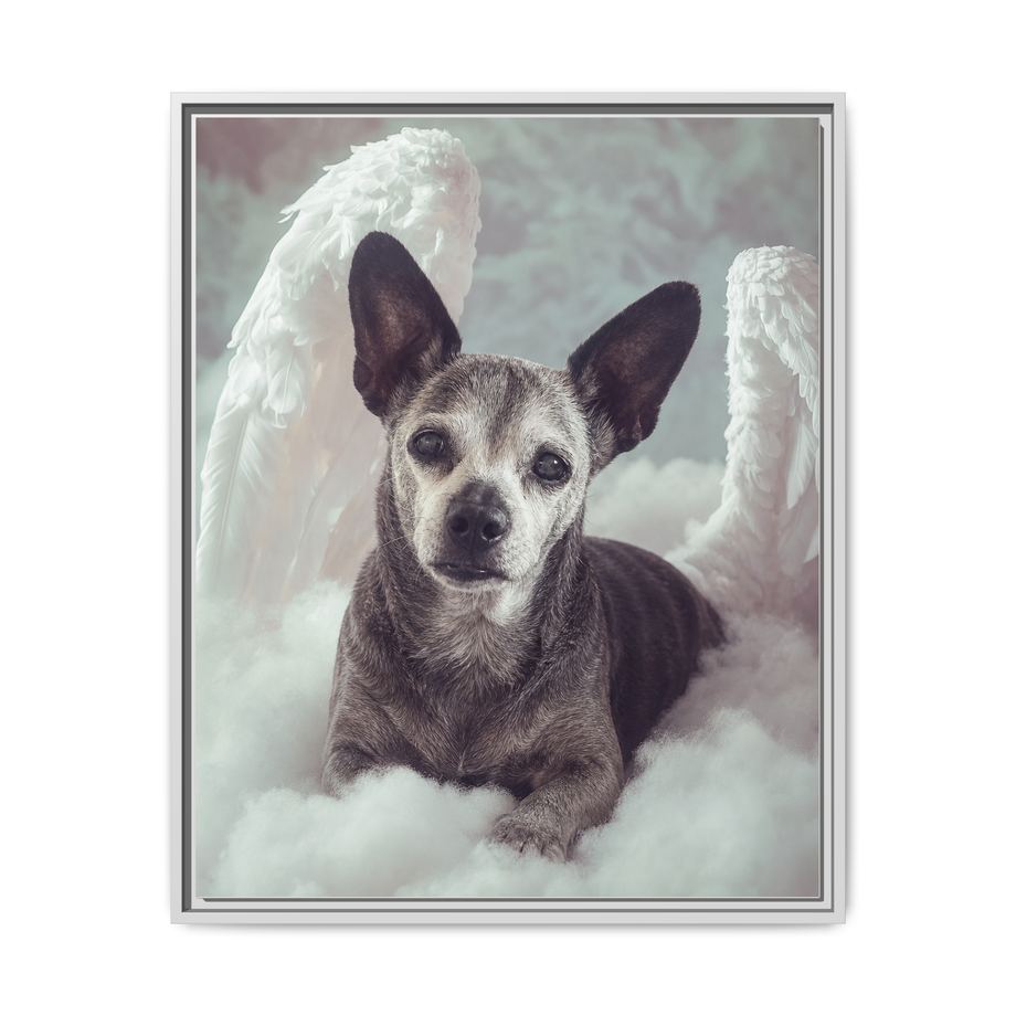 Framed 24x30 White front