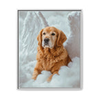 Framed 24x30 White front