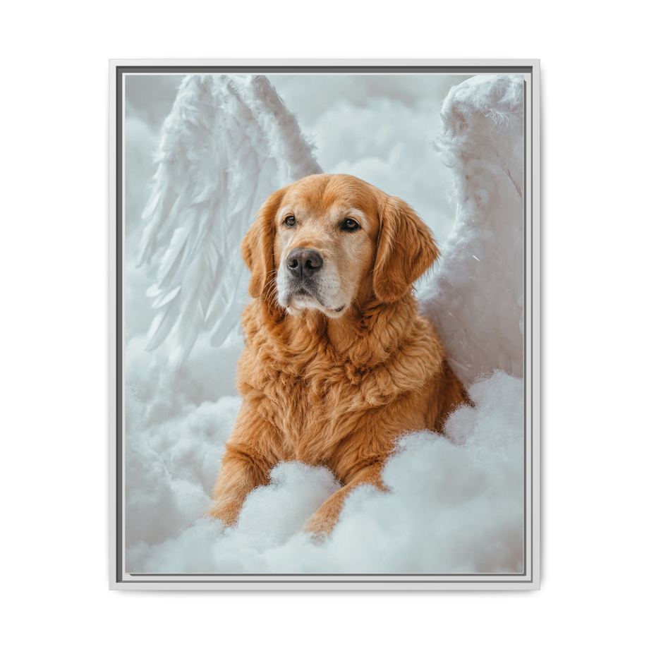 Framed 24x30 White front