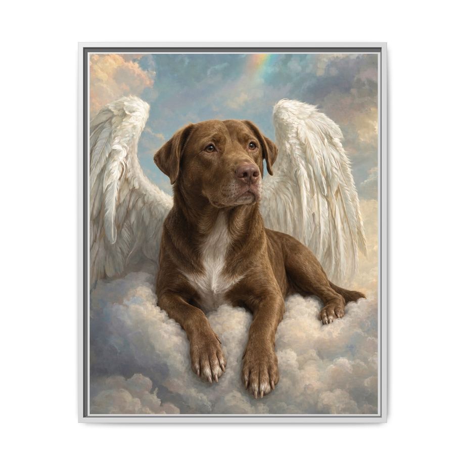 Framed 24x30 White front
