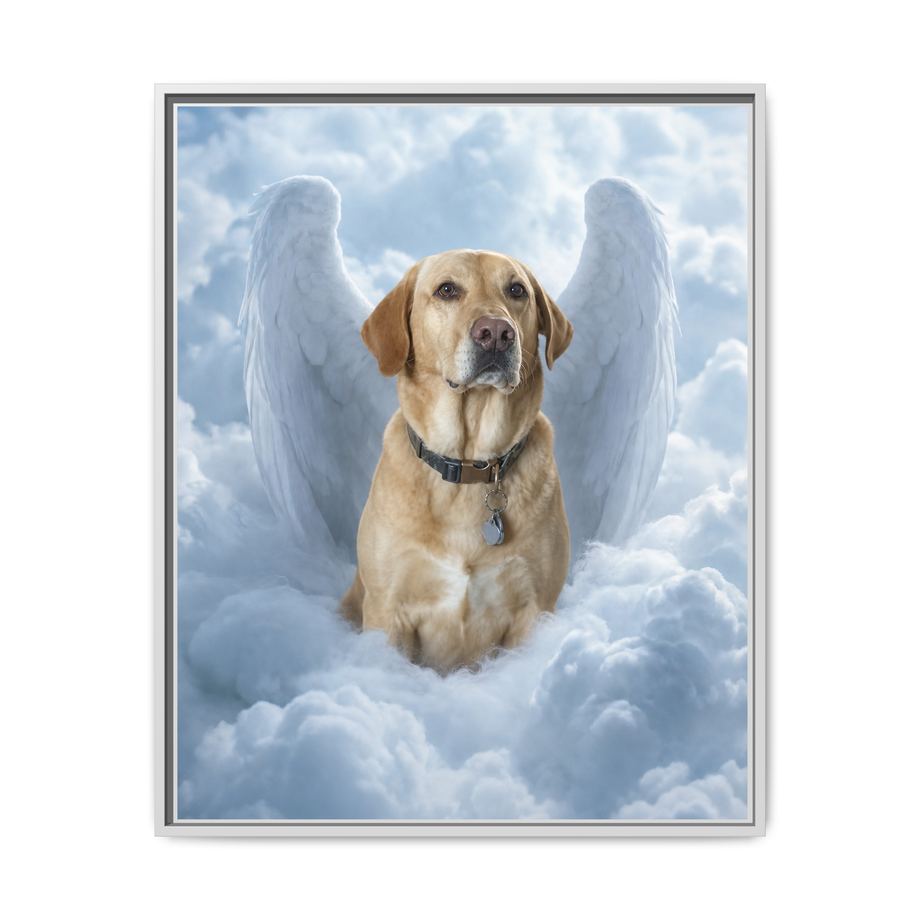 Framed 24x30 White front