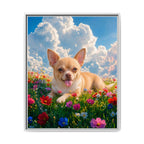 Framed 24x30 White front