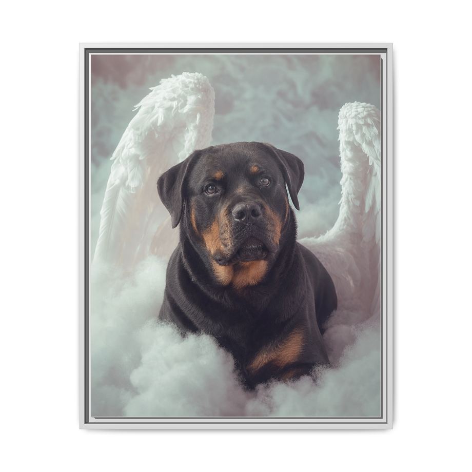 Framed 24x30 White front