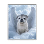 Framed 24x30 White front