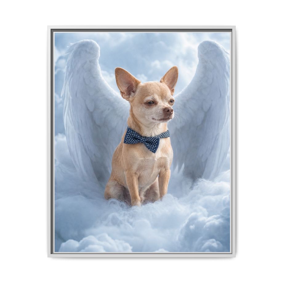Framed 24x30 White front