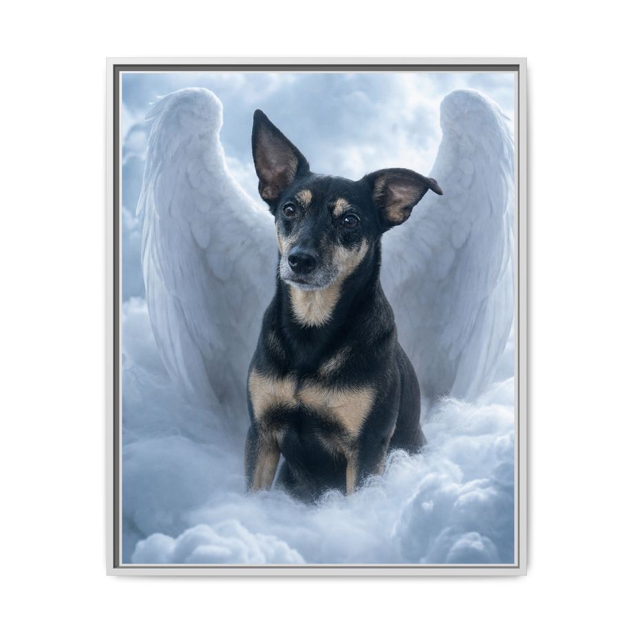 Framed 24x30 White front