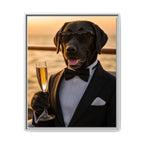 Framed 24x30 White front