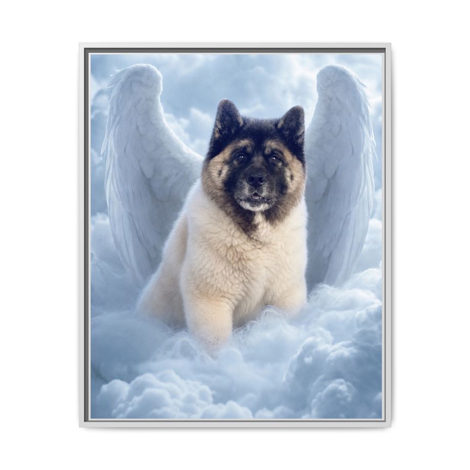 Framed 24x30 White front