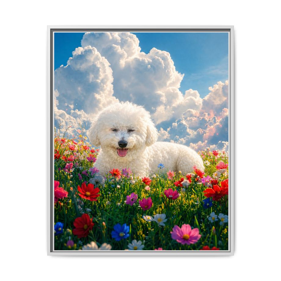 Framed 24x30 White front