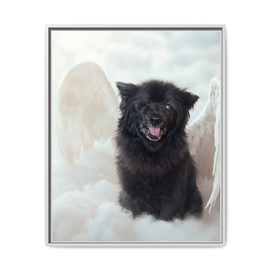 Framed 24x30 White front