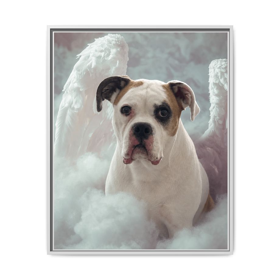 Framed 24x30 White front