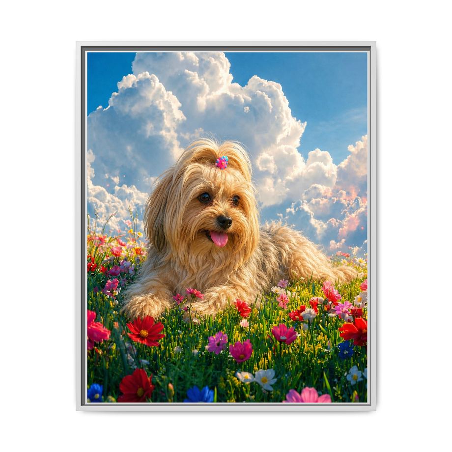 Framed 24x30 White front