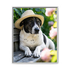 Framed 24x30 White front