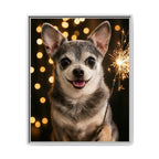 Framed 24x30 White front
