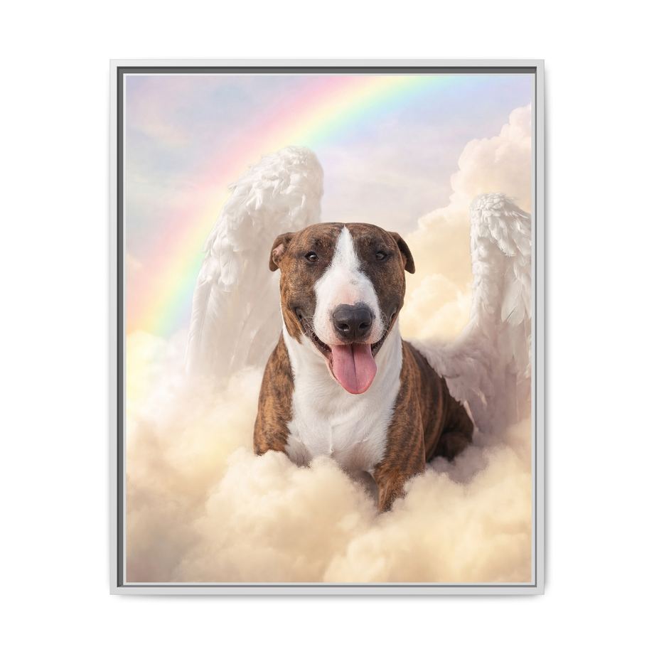 Framed 24x30 White front