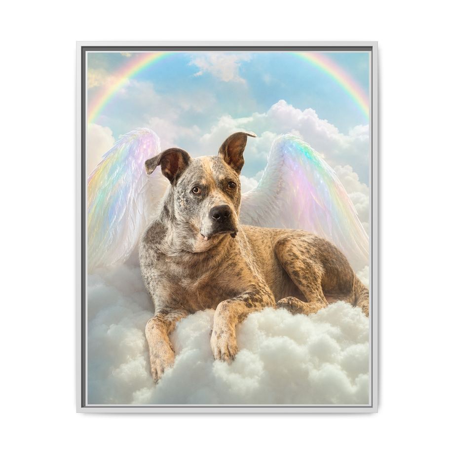 Framed 24x30 White front