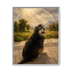 Framed 24x30 White front