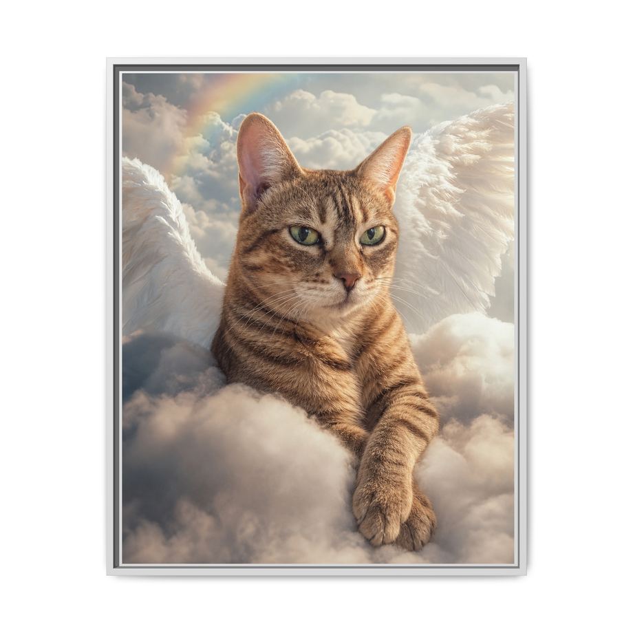 Framed 24x30 White front