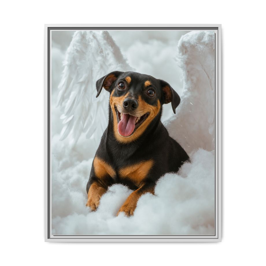 Framed 24x30 White front