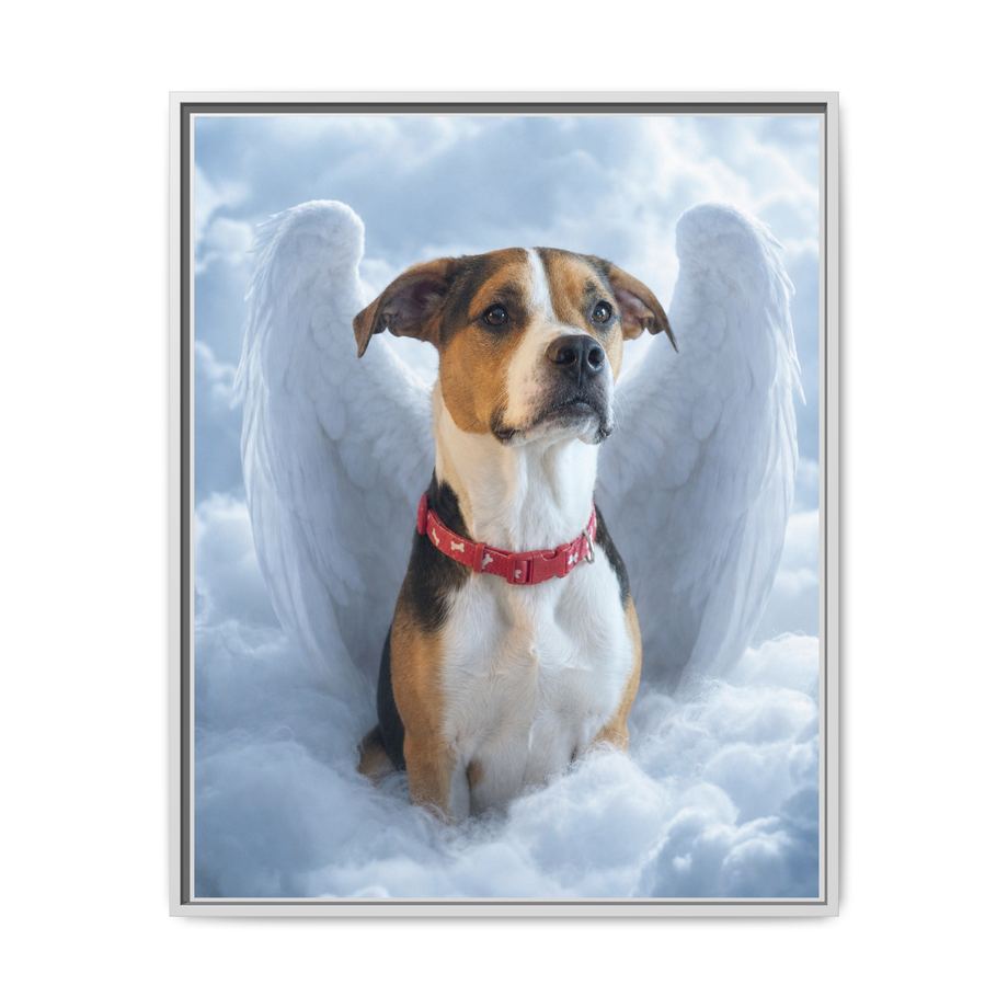 Framed 24x30 White front