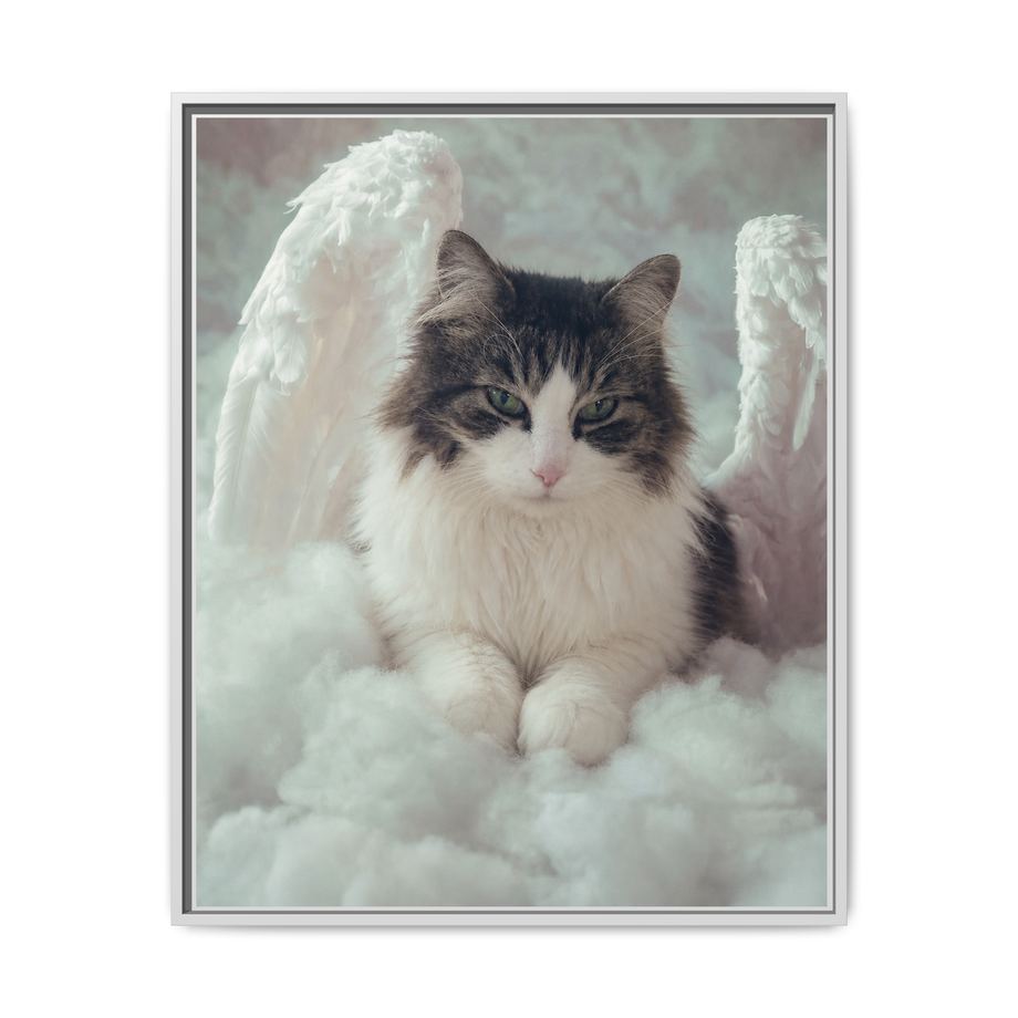 Framed 24x30 White front