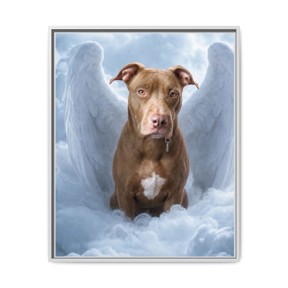 Framed 24x30 White front