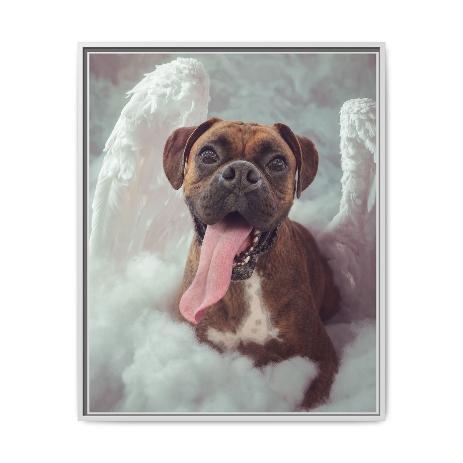 Framed 24x30 White front