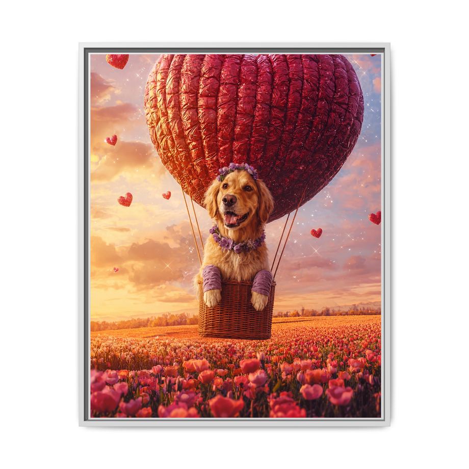 Framed 24x30 White front