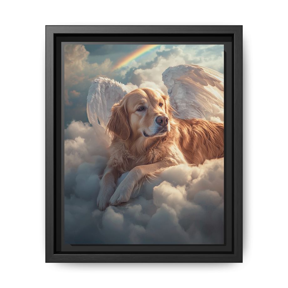 Canvas Framed 8x10 Black