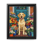 Canvas Framed 8x10 Black
