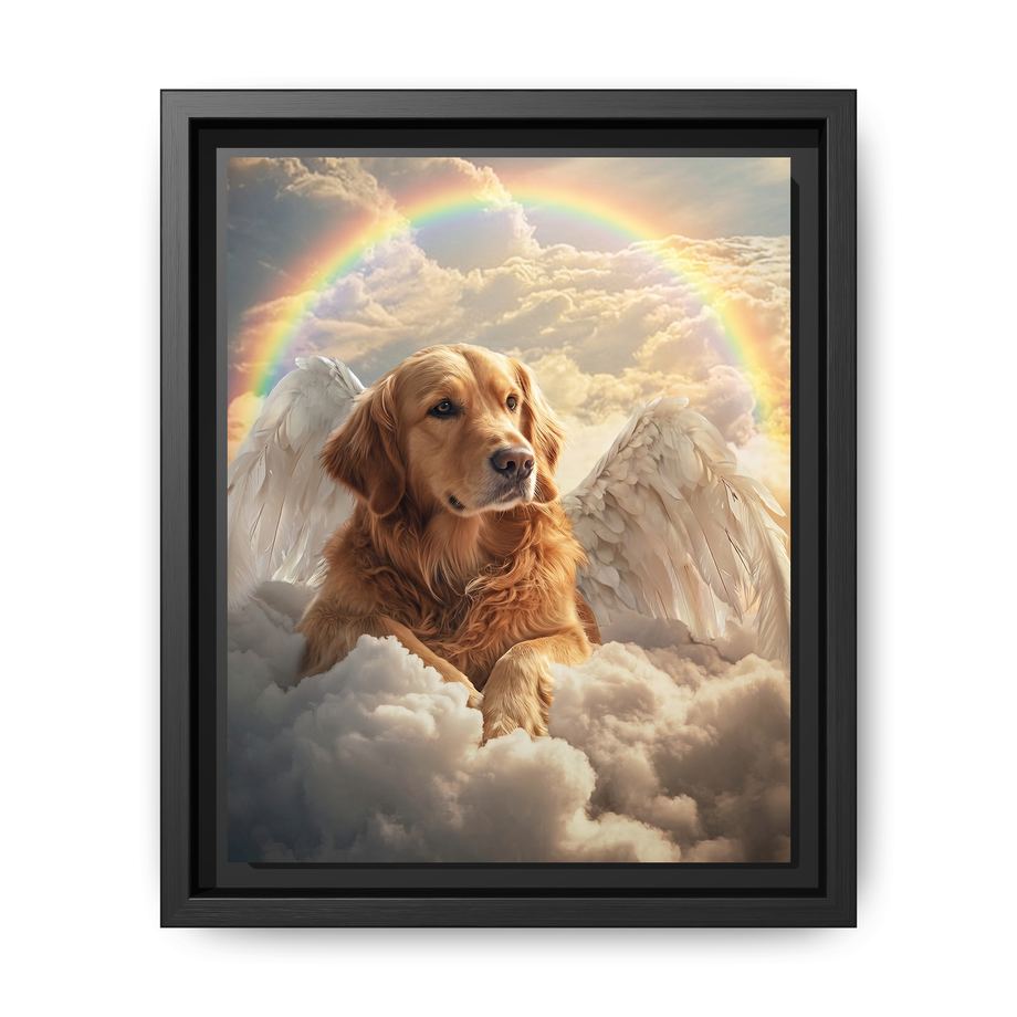 Canvas Framed 8x10 Black