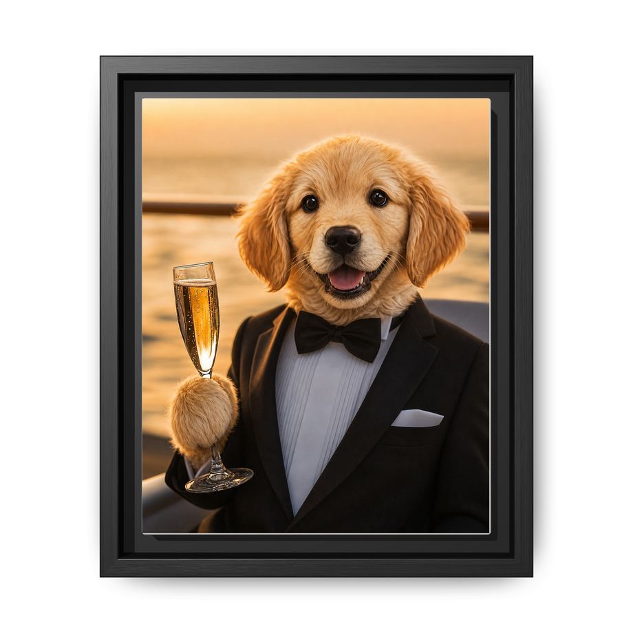 Framed 8x10 Black front