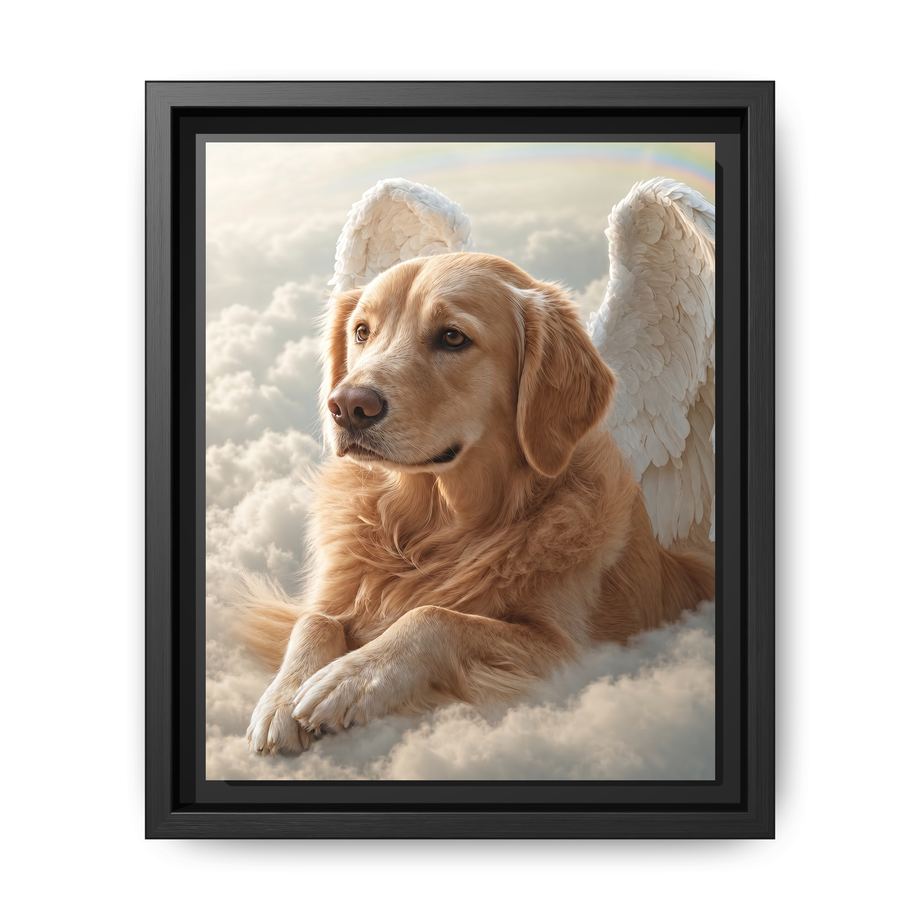 Canvas Framed 8x10 Black