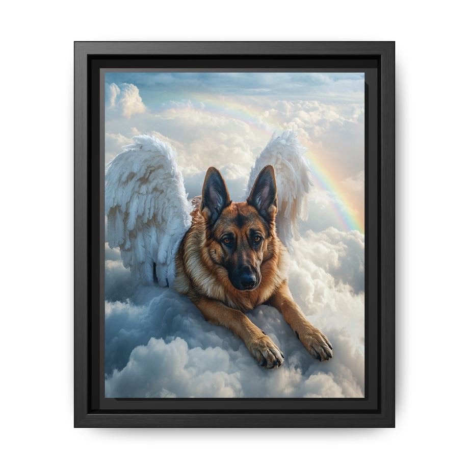 Canvas Framed 8x10 Black