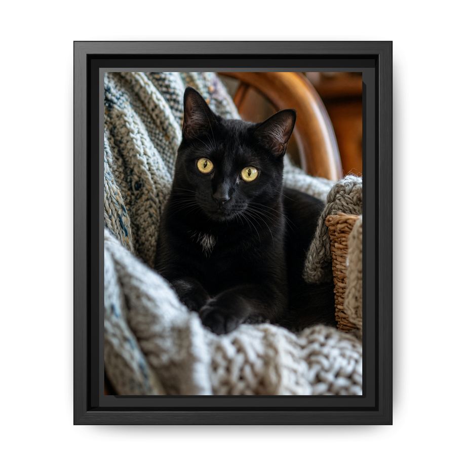 Framed 8x10 Black front