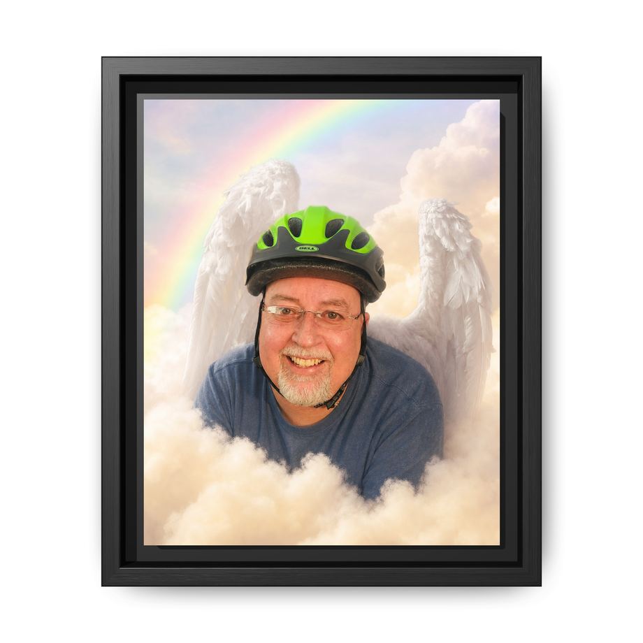 Framed 8x10 Black front