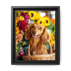 Canvas Framed 8x10 Black